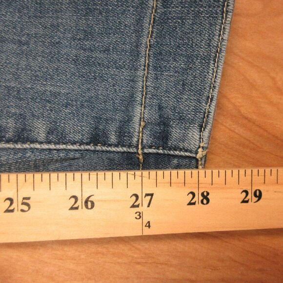 JUDY BLUE Peek A Camo Patch Distressed Denim Jeans Size 3/26 Janette JB82109MD - Picture 13 of 14